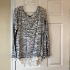 $ DROP!! sweater blouse combo from Torrid